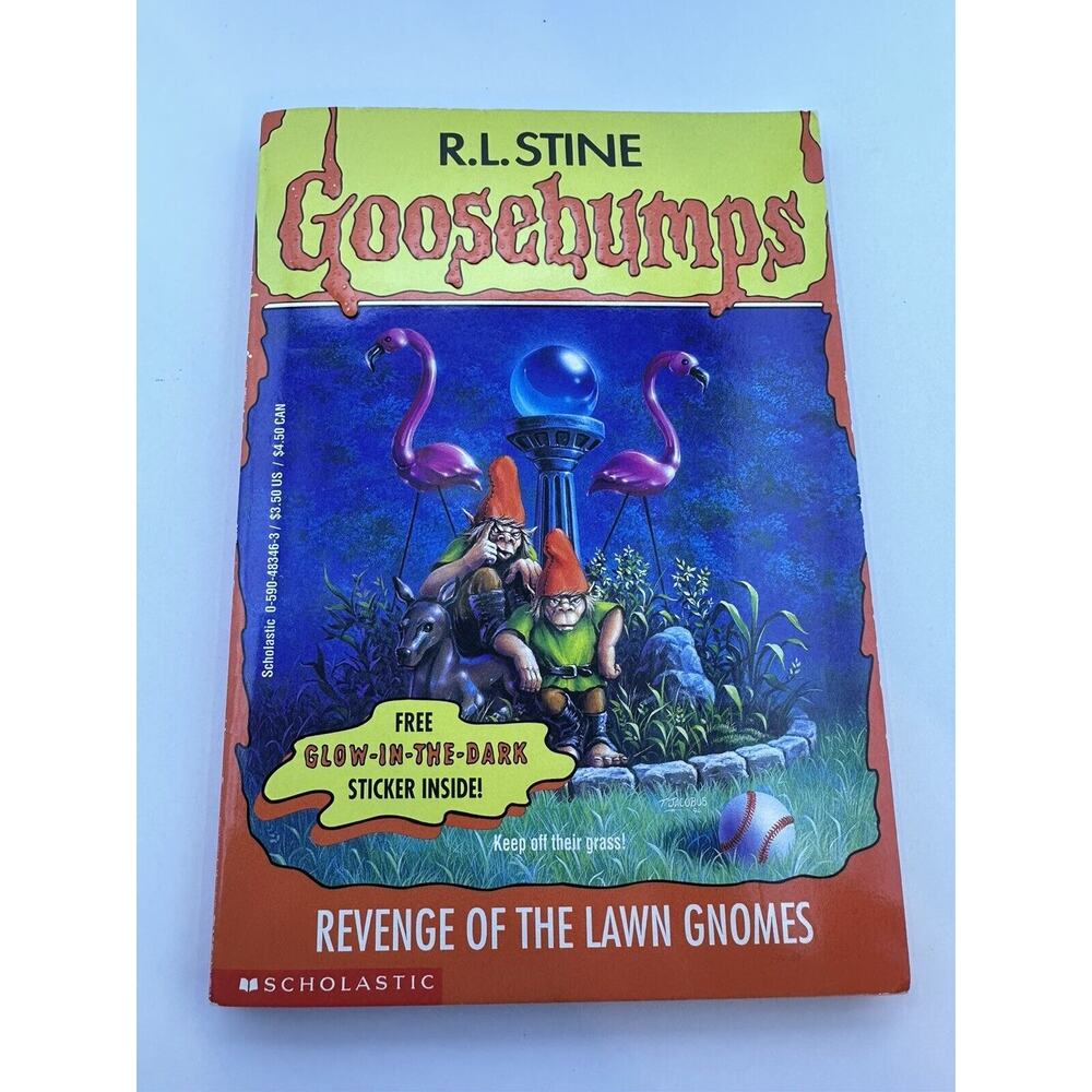Goosebumps 1st printing #34 Revenge of the Lawn GNOMES First Printing